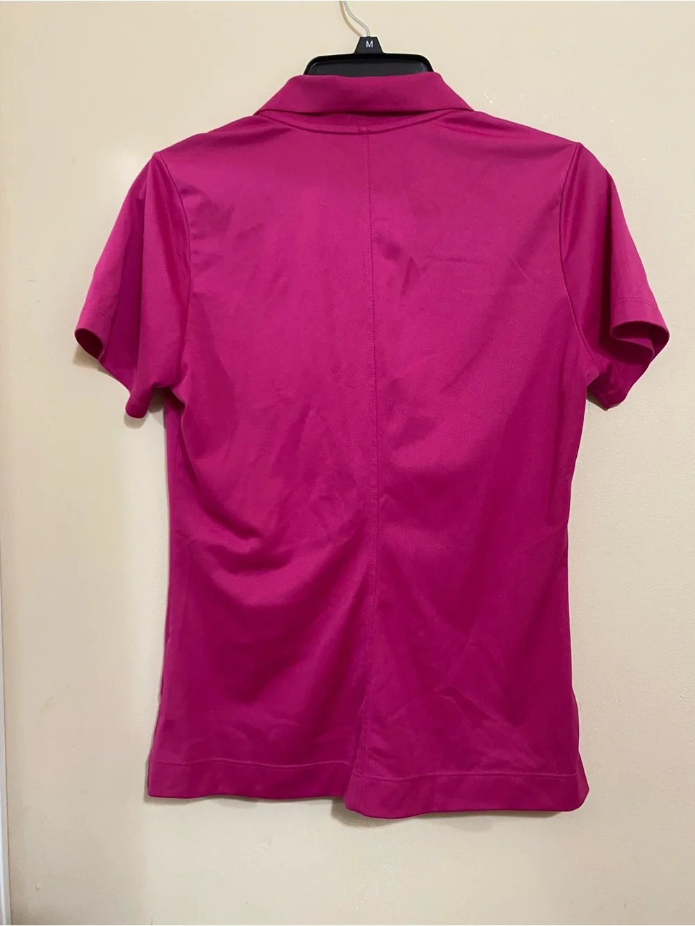 Nike Women’s Short-Sleeve Polo Top - Pink size small